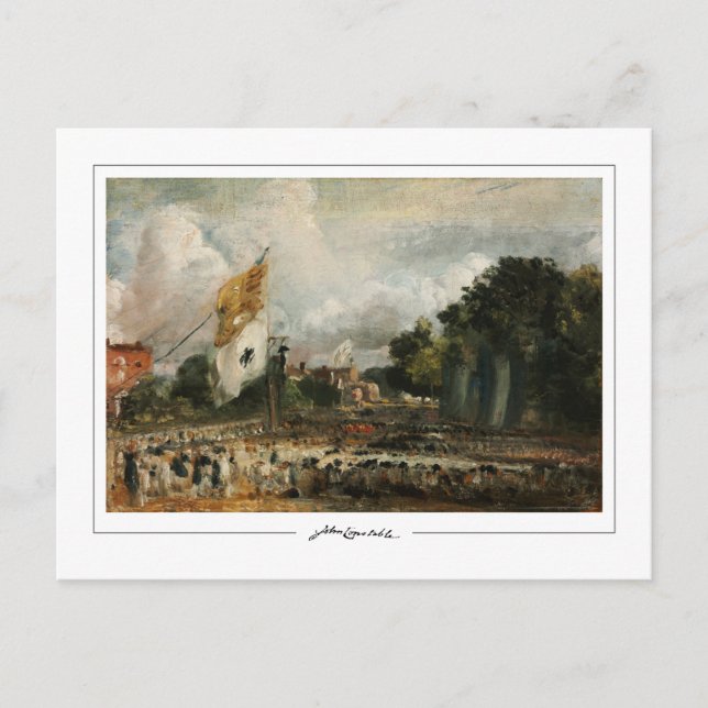 John Constable #32 - Fine Art Postcard (Front)