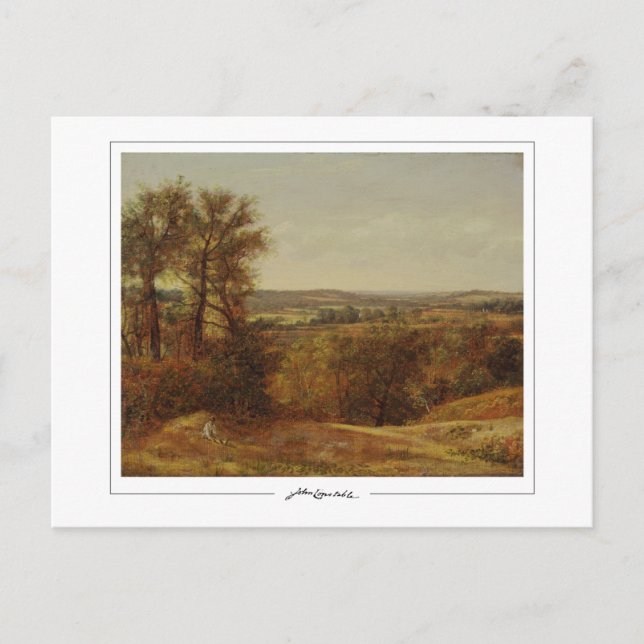 John Constable #33 - Fine Art Postcard (Front)