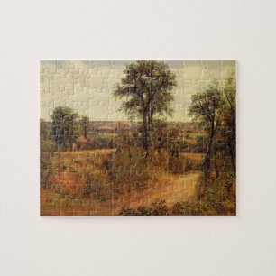 John Constable   A Lane near Dedham, c.1802 (oil o Jigsaw Puzzle