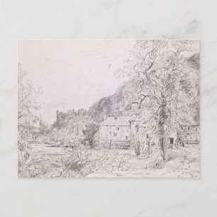 John Constable   Arundel Mill and Castle, 1835 (dr Postcard