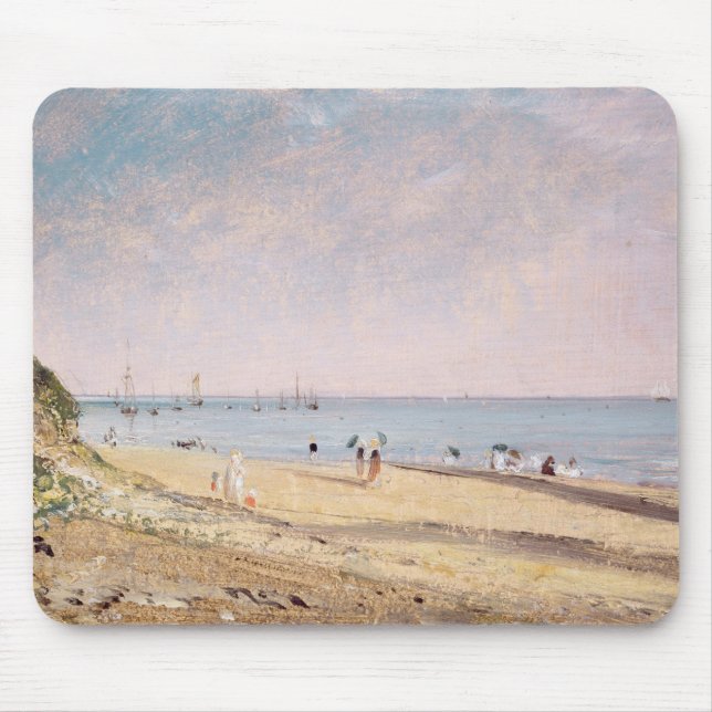 John Constable | Brighton Beach (oil on canvas) Mouse Pad (Front)