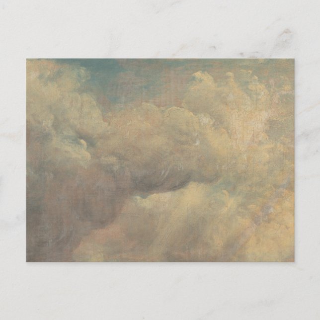 John Constable - Cloud Study Postcard (Front)