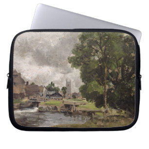 John Constable   Dedham Lock and Mill Laptop Sleeve