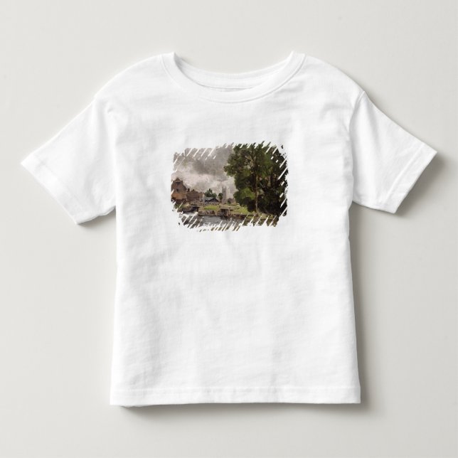 John Constable | Dedham Lock and Mill Toddler T-Shirt (Front)