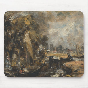 John Constable - Dedham Lock Mouse Pad