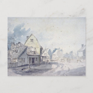 John Constable   East Bergholt Street, East Bergho Postcard