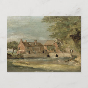 John Constable   Flatford Mill (oil on panel) Postcard