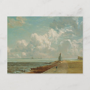 John Constable   Harwich, The Low Lighthouse and B Postcard