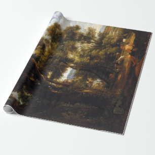 John Constable Landscape with Goatherd and Goats Wrapping Paper