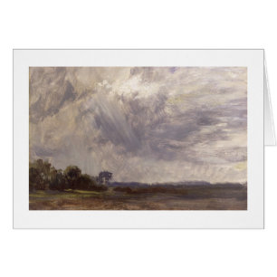 John Constable Landscape with Grey Windy Sky, c.
