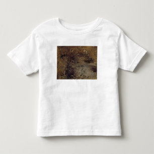 John Constable Rushes by a Pool, c.1821 (oil on Toddler T-Shirt