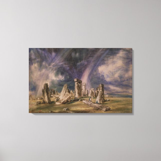 John Constable | Stonehenge, 1835 Canvas Print (Front)