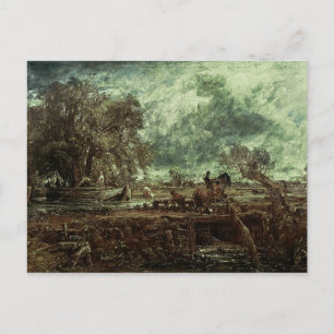 John Constable   Study for The Leaping Horse, c.18 Postcard