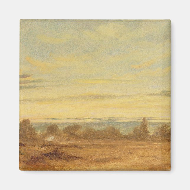 John Constable | Summer - Evening Landscape (oil o Magnet (Front)