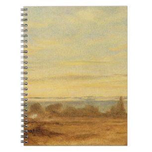 John Constable Summer - Evening Landscape (oil o Spiral Notebook