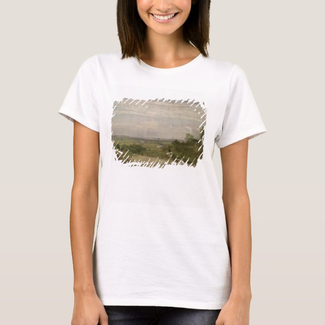 John Constable | Summer Morning: Dedham from Langh T-Shirt (Front)