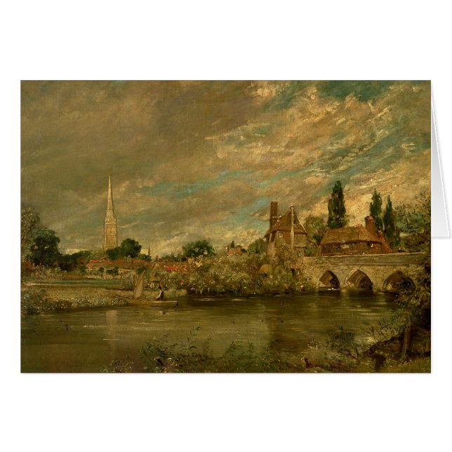John Constable | The Bridge of Harnham and Salisbu (Front Horizontal)