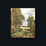 John Constable - The Cornfield Canvas Print<br><div class="desc">The Cornfield by John Constable. Great painting titled The Cornfield, made by John Constable. About John Constable John Constable was an English Romantic painter. Born in Suffolk, he is known principally for his landscape paintings of Dedham Vale, the area surrounding his home—now known as "Constable Country"—which he invested with an...</div>