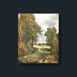 John Constable - The Cornfield Canvas Print<br><div class="desc">The Cornfield by John Constable. Great painting titled The Cornfield, made by John Constable. About John Constable John Constable was an English Romantic painter. Born in Suffolk, he is known principally for his landscape paintings of Dedham Vale, the area surrounding his home—now known as "Constable Country"—which he invested with an...</div>