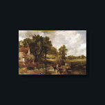 John Constable - The Hay Wain Canvas Print<br><div class="desc">The Hay Wain by John Constable. Great painting titled The Hay Wain, made by John Constable. About John Constable John Constable was an English Romantic painter. Born in Suffolk, he is known principally for his landscape paintings of Dedham Vale, the area surrounding his home—now known as "Constable Country"—which he invested...</div>