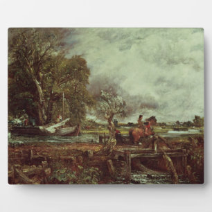 John Constable   The Leaping Horse, c.1825 (oil on Plaque