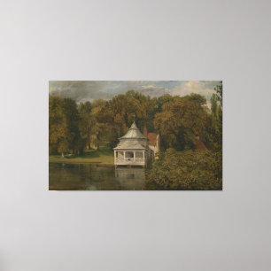 John Constable The Quarters behind Alresford Hall Canvas Print