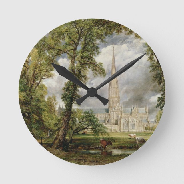 John Constable | View of Salisbury Cathedral from  Round Clock (Front)