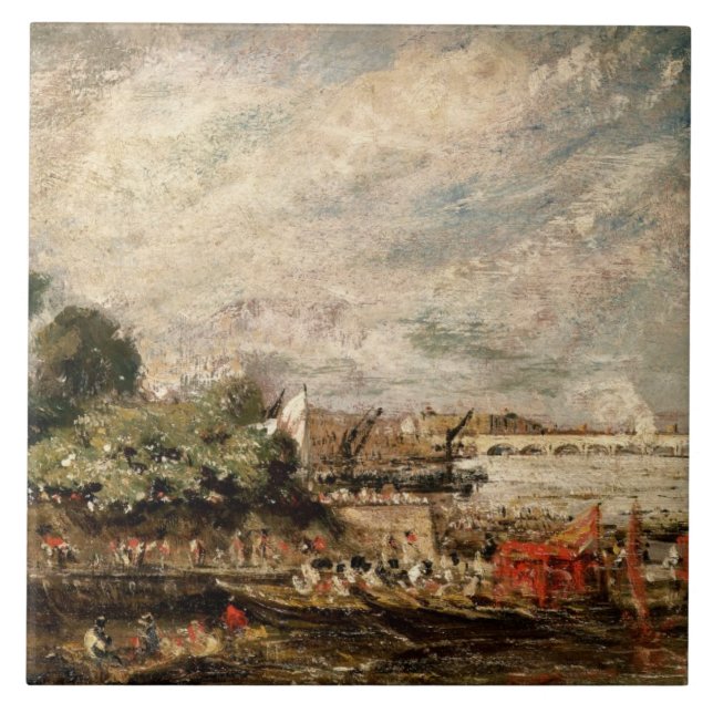 John Constable | Waterloo Bridge from above Whiteh Tile (Front)