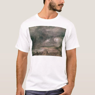 John Constable   Weymouth Bay with Approaching Sto T-Shirt