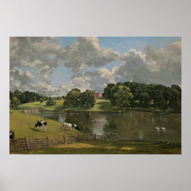 John Constable - Wivenhoe Park, Essex Poster (Front)