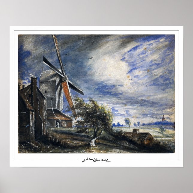 John Constable Zedign Art Poster #243-2 (Front)