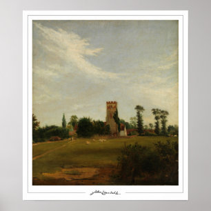 John Constable Zedign Art Poster #74-2