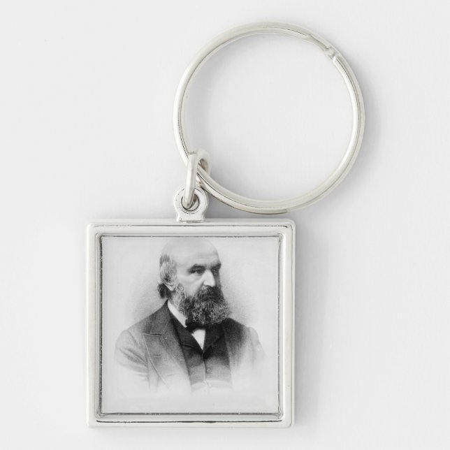 John Couch Adams, engraved by George J. Stodart Key Ring (Front)