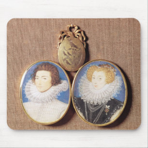 John Croker and his wife Frances Mouse Pad