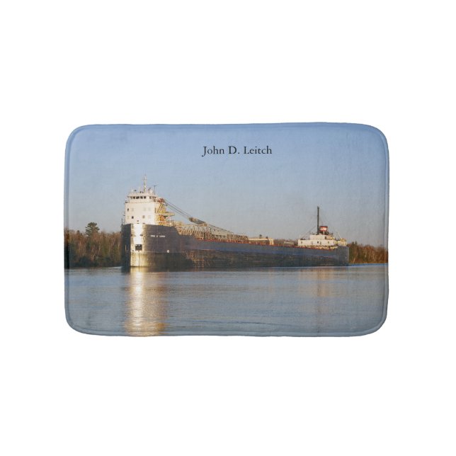 John D. Leitch bathmat (Front)