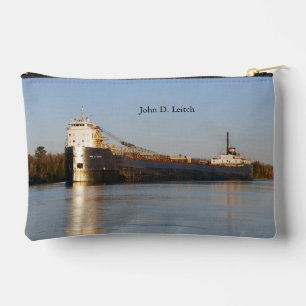 John D. Leitch zipper bag