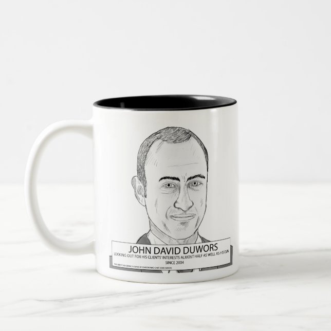 John David Du Wors' Mug On More Than Just Mugs! (Left)