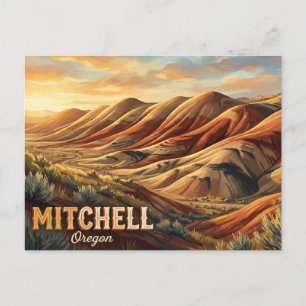 John Day Fossil Beds National Monument USA Postcard