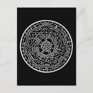 John Dee Tablet Postcard