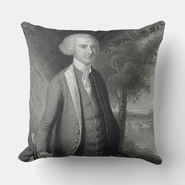 John Dickinson, engraved by John B. Forrest (1814- Cushion (Front)