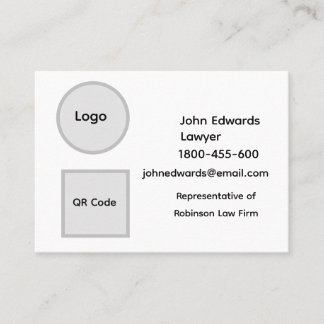 John Edwards Template Business Card