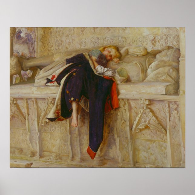 John Everett Millais - L'Enfant du Regiment Poster (Front)