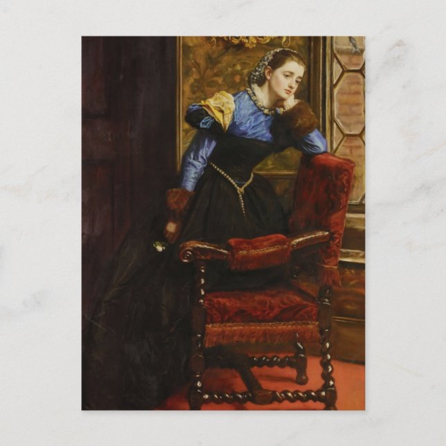 John Everett Millais- Swallow, Swallow Postcard (Front)