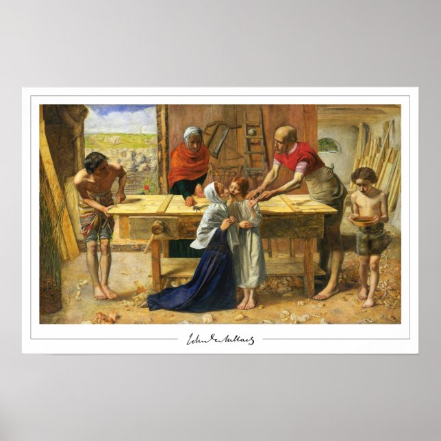 John Everett Millais Zedign Art Poster #12 (Front)