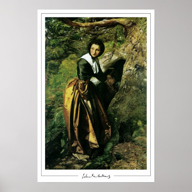 John Everett Millais Zedign Art Poster #153 (Front)