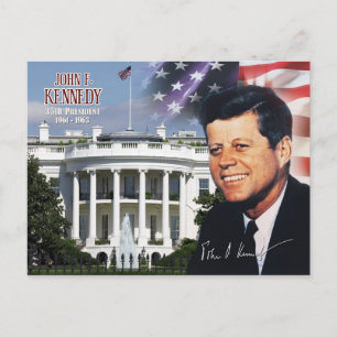 John F. Kennedy - 35th President of the U.S. Postcard