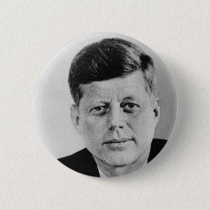 John F. Kennedy 6 Cm Round Badge