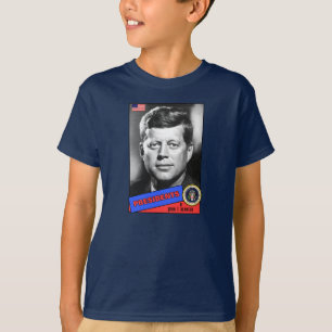 John F. Kennedy Baseball Card T-Shirt