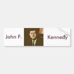 John F Kennedy Bumper Sticker