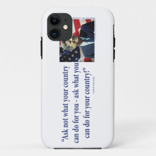 John F Kennedy iPhone 11 Case